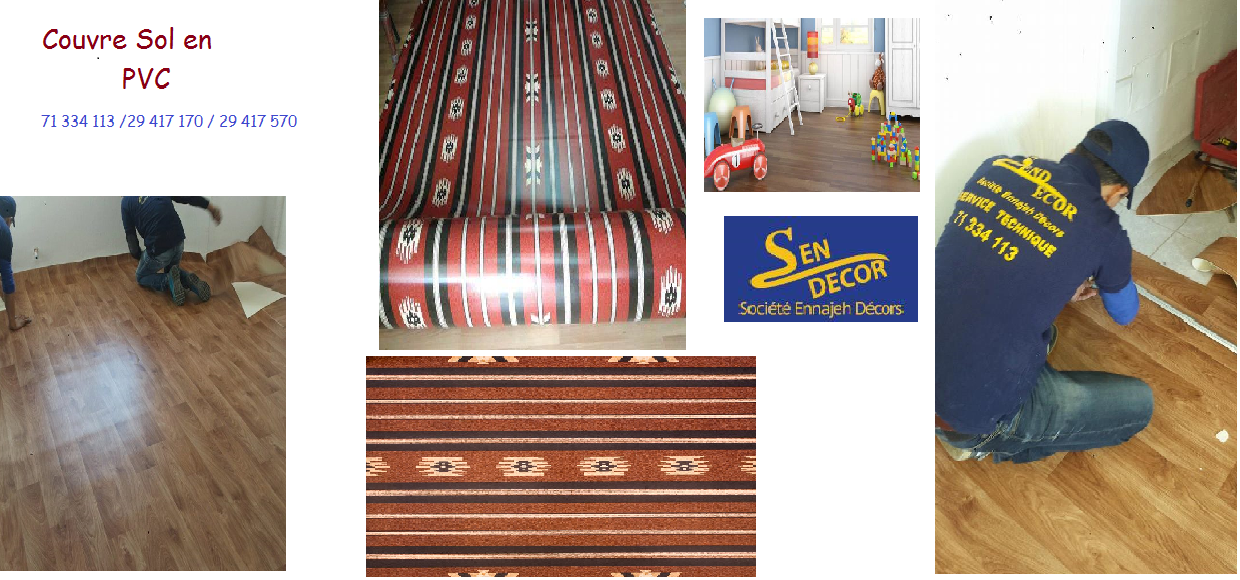 Couvre Sol en plastique Meubles et décoration Tunisie